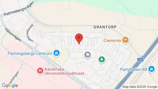 Apartments for rent i Huddinge - kort over placeringen