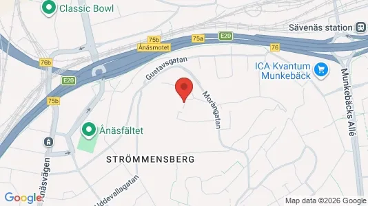 Apartments for rent i Örgryte-Härlanda - kort over placeringen
