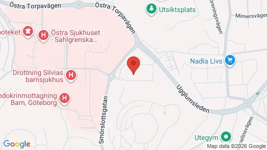 Apartments for rent i Örgryte-Härlanda - kort over placeringen