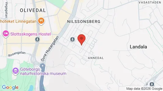 Apartments for rent i Gothenburg City Centre - kort over placeringen
