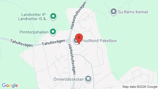 Apartments for rent i Härryda - kort over placeringen