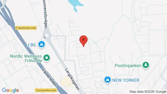 Apartments for rent i Askim-Frölunda-Högsbo - kort over placeringen