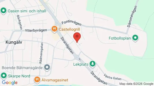 Apartments for rent i Kungälv - kort over placeringen