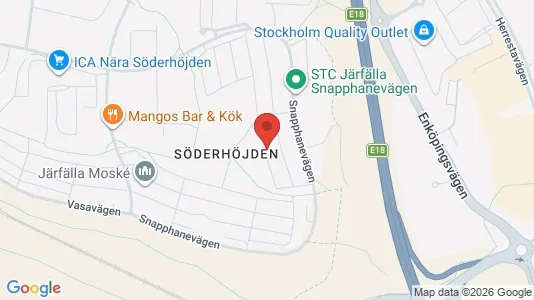 Apartments for rent i Järfälla - kort over placeringen