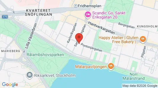 Apartments for rent i Kungsholmen - kort over placeringen