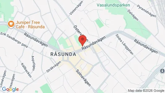 Apartments for rent i Solna - kort over placeringen