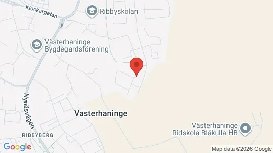 Apartments for rent i Haninge - kort over placeringen