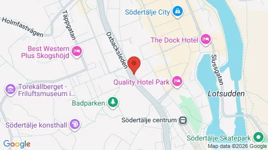 Apartments for rent i Södertälje - kort over placeringen
