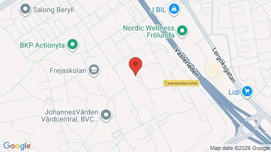 Apartments for rent i Askim-Frölunda-Högsbo - kort over placeringen
