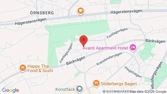 Apartments for rent i Stockholm South - kort over placeringen
