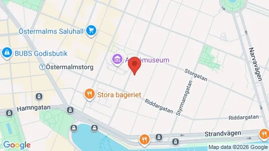 Apartments for rent i Östermalm - kort over placeringen