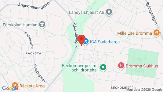 Apartments for rent i Stockholm West - kort over placeringen