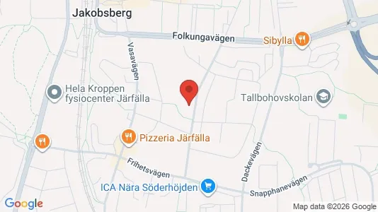 Apartments for rent i Järfälla - kort over placeringen