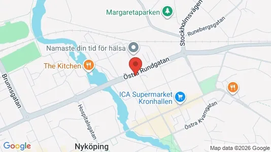 Apartments for rent i Nyköping - kort over placeringen