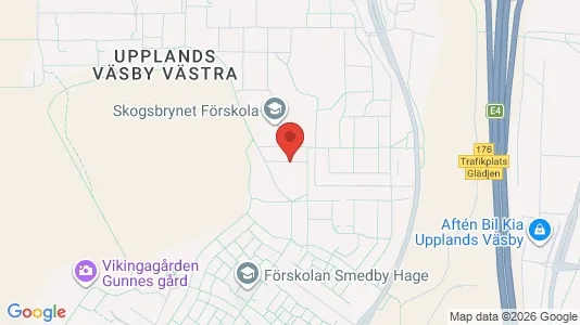 Apartments for rent i Upplands Väsby - kort over placeringen