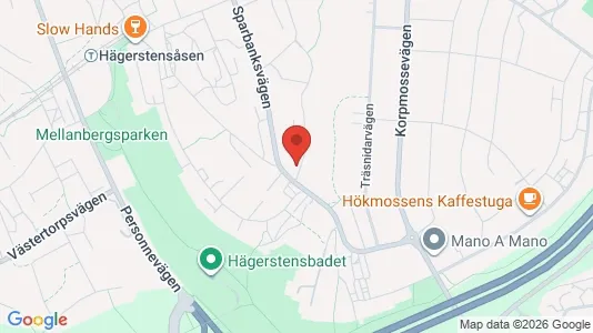 Apartments for rent i Stockholm South - kort over placeringen