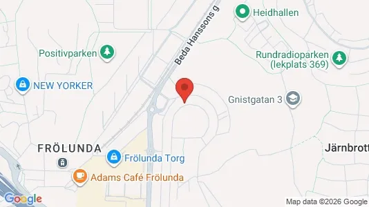 Apartments for rent i Askim-Frölunda-Högsbo - kort over placeringen