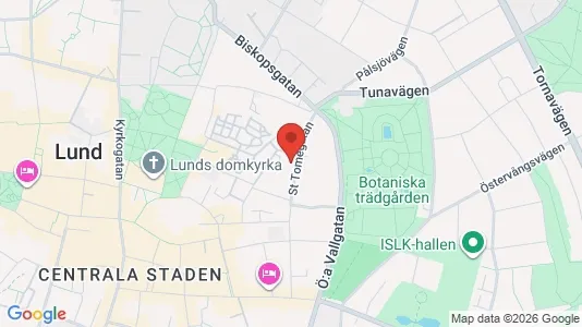 Apartments for rent i Lund - kort over placeringen