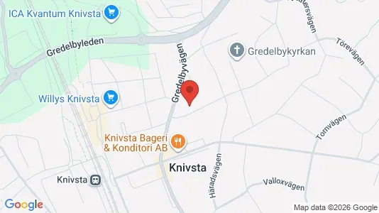 Apartments for rent i Knivsta - kort over placeringen