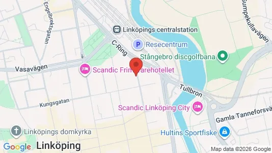 Apartments for rent i Linköping - kort over placeringen