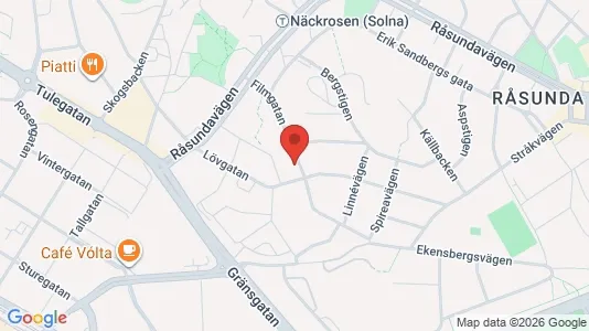 Apartments for rent i Solna - kort over placeringen