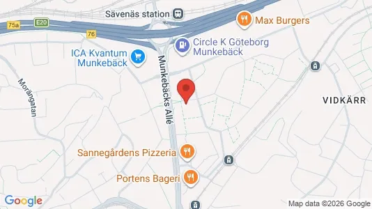 Apartments for rent i Örgryte-Härlanda - kort over placeringen