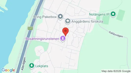 Apartments for rent i Ale - kort over placeringen