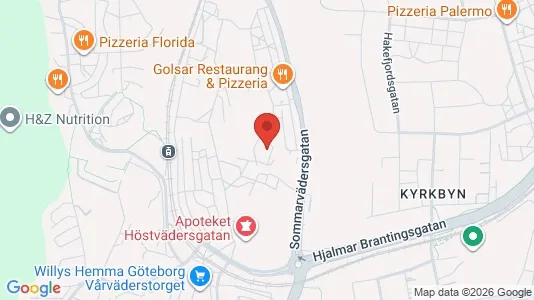 Apartments for rent i Västra hisingen - kort over placeringen