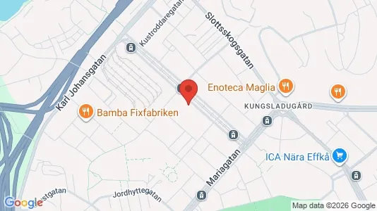 Apartments for rent i Majorna-Linné - kort over placeringen