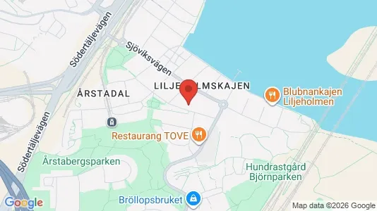 Apartments for rent i Södermalm - kort over placeringen