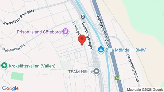 Apartments for rent i Mölndal - kort over placeringen