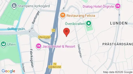 Apartments for rent i Örgryte-Härlanda - kort over placeringen