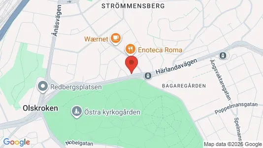 Apartments for rent i Örgryte-Härlanda - kort over placeringen