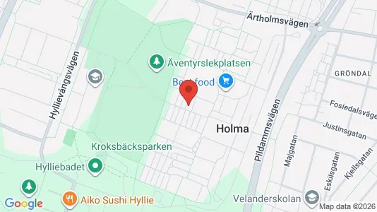 Apartments for rent i Fosie - kort over placeringen