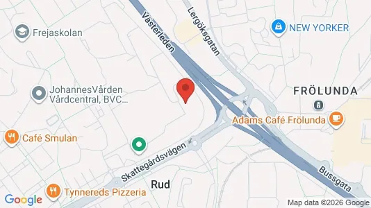 Apartments for rent i Askim-Frölunda-Högsbo - kort over placeringen