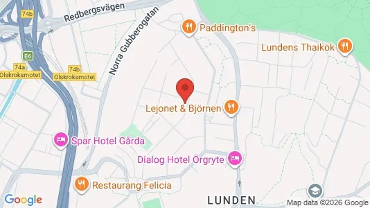 Apartments for rent i Örgryte-Härlanda - kort over placeringen