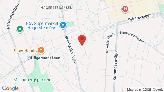 Apartments for rent i Stockholm South - kort over placeringen