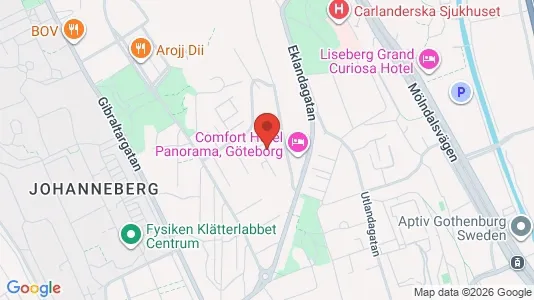 Apartments for rent i Johanneberg - kort over placeringen