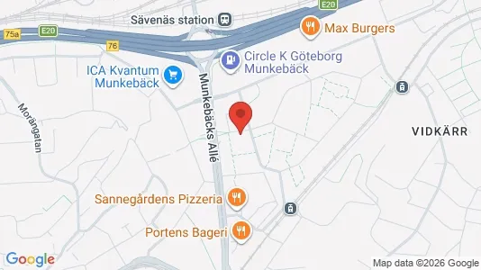 Apartments for rent i Örgryte-Härlanda - kort over placeringen