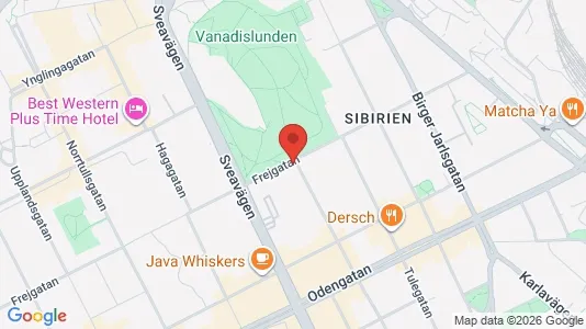 Apartments for rent i Vasastan - kort over placeringen