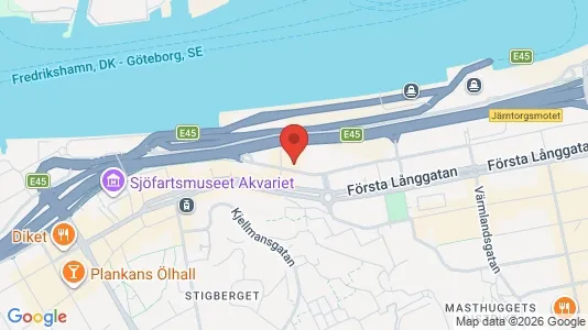 Apartments for rent i Majorna-Linné - kort over placeringen