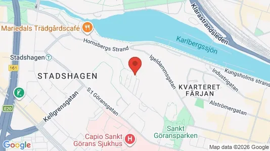 Apartments for rent i Kungsholmen - kort over placeringen
