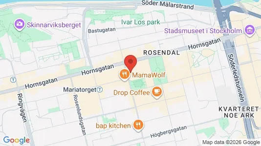 Apartments for rent i Södermalm - kort over placeringen