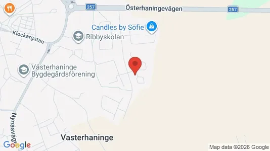 Apartments for rent i Haninge - kort over placeringen