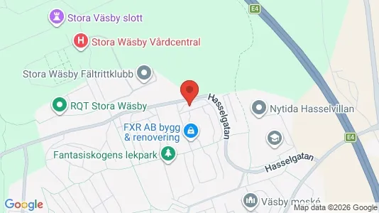 Apartments for rent i Upplands Väsby - kort over placeringen