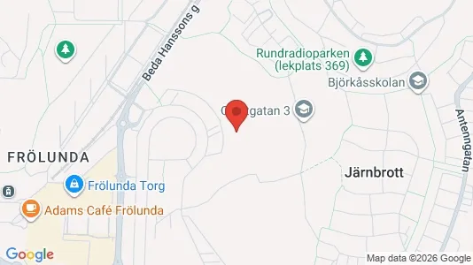Apartments for rent i Askim-Frölunda-Högsbo - kort over placeringen