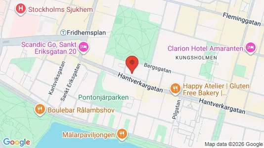 Apartments for rent i Kungsholmen - kort over placeringen
