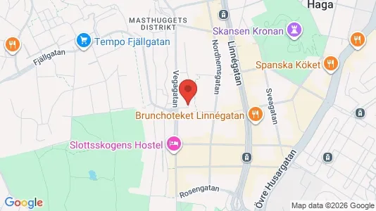 Apartments for rent i Gothenburg City Centre - kort over placeringen