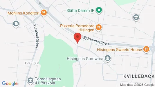 Apartments for rent i Lundby - kort over placeringen