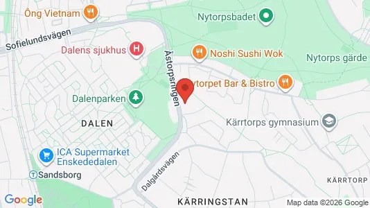 Apartments for rent i Stockholm South - kort over placeringen